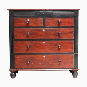 Large Victorian Wooden Chest of Drawers, 1900