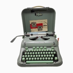 Swiss 3000 Modell Schreibmaschine von Richard Authier für Paillard, 1966