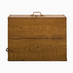 Vintage Brown Storage Box