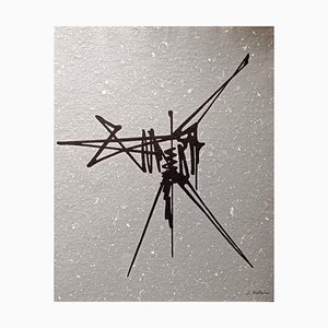 Georges Mathieu, Abstrakte Komposition I, 1970er-1980er, Lithographie