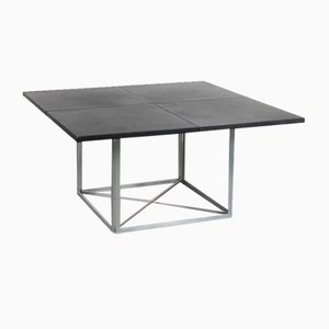 Mesa de comedor PK40 de Poul Kjaerholm para Fritz Hansen, Dinamarca, años 80