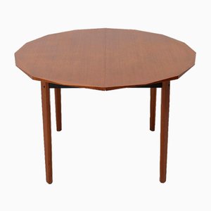 Tisch mit ausziehbarer runder Platte von Tredici, 1960er