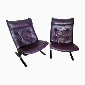 Siesta Armchairs attributed to Ingmar Relling, Set of 2