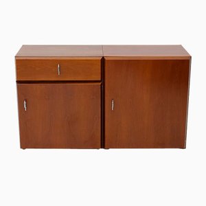 Credenza modulare di Vittorio Introini per Saporiti, anni '70, set di 2