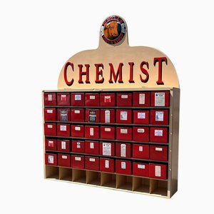 Chemists Drawer Cabinet in Metal