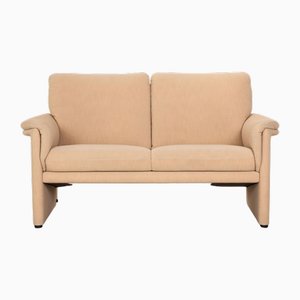 Zento Fabric Two Seater Beige Sofa from Cor