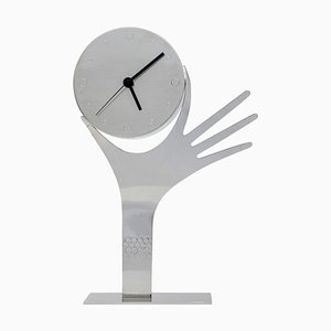 Table Clock with Hand Franz Hagenauer, 1970s