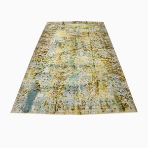 Tapis Vintage Vert Forêt