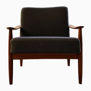 Modern Easy Chair in Teak by Goldfederin, Scandinavian