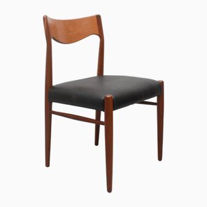 Chair in Teak and Leather, 1965
