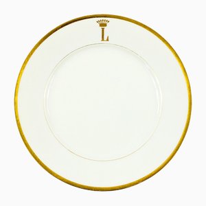 Assiette Antique en Porcelaine, Allemagne