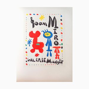 Affiche Joan Miro, Expo Maeght, 1959, Lithographie