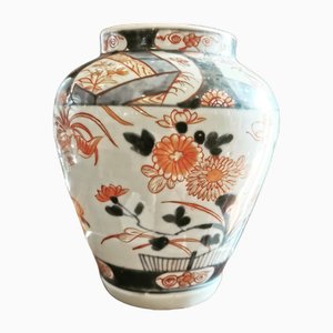 Imari Porcelain Vessel Vase