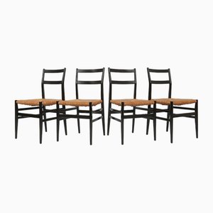Dining Chairs by Gio Ponti for Cassina, 1950s, Set of 4