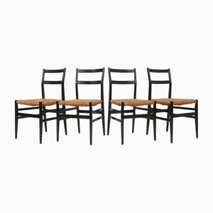 Sillas de comedor de Gio Ponti para Cassina, años 50. Juego de 4