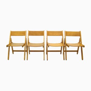 Vintage Folding Chairs from Ikea, 1970s, Set of 4