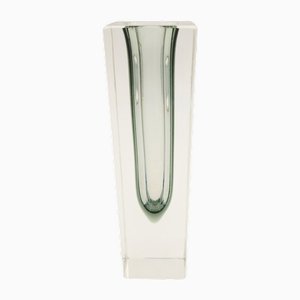 Submerged Murano Glass Vase by Flavio Poli, Italy, 1950s