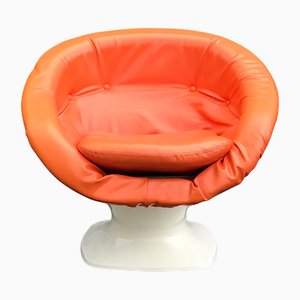 Space Age Club Chair von Raphael Raffel, Frankreich, 1960er