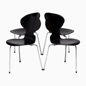 3100 Ant Stühle von Arne Jacobsen für Fritz Hansen, 1995, 4er Set