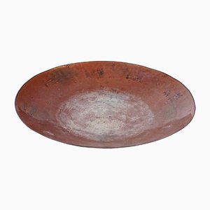 Enameled Copper Plate by Leonardo De Giudici