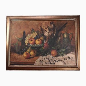 Mario Capuzzo, Still Life, Painting, Framed