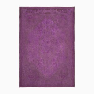 Violetter Vintage Kelim Teppich