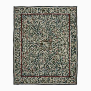 Tapis Kilim Vintage Beige, 1990s