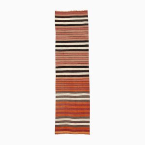 Tappeto Kilim Runner orientale multicolore