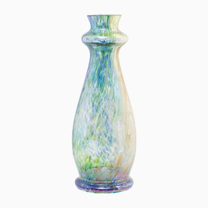 Jarrón de cristal de Murano multicolor, años 70
