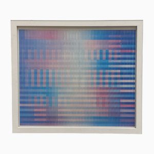 Yaacov Agam, Magic Rainbow Agamograph, Kunststoff