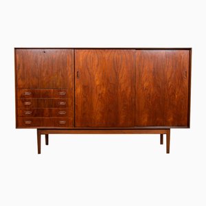 Hohes dänisches Mid-Century Sideboard aus Teak, 1960er