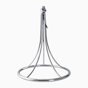 Vintage Table Lamp in Chrome-Plated Steel, 1970s