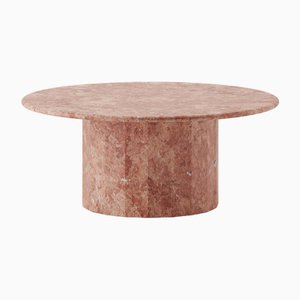 Ashby Coffee Table in Red Travertine by Kevin Frankental for Lemon