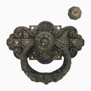 19th Century Victorian Bronze Door Knocker