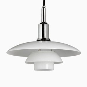 Lámpara colgante PH 3/2 vintage cromada de Poul Henningsen para Louis Poulsen