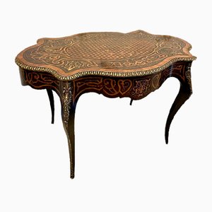 Victorian French Freestanding Marquetry and Parquetry Centre Table, 1860s