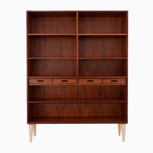 Mid-Century Modern Danish Rosewood Bookcase by Kai Winding for Hundevad & Co., 1960s
