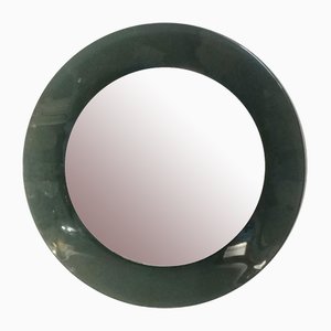 Round Wall Mirror from Cristal Labor, Italy, 1960s