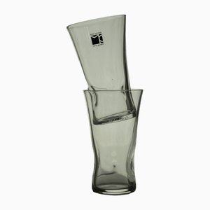Bicchieri in cristallo di Murano di Carlo Moretti, 1996, set di 2