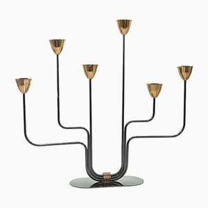 Candelabro de Gunnar Ander para Ystad-Metall, años 60