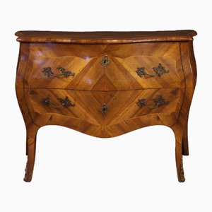 Commode Marquetée de Style Louis XV, Italie, 1960