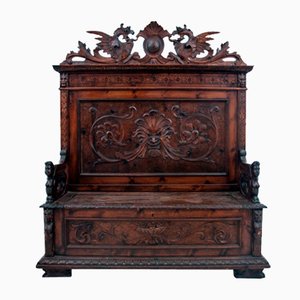 Antique French Chest in Walnut, 1870s