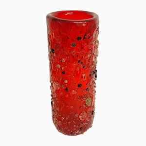 Italienische Vase aus Muranoglas, 1960er