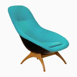 Mid-Century Lurashell Lounge Chair, 1960s
