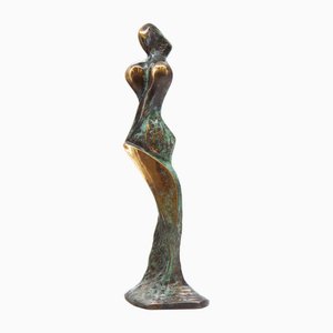 Stanislaw Wysocki, Estatuilla femenina abstracta, 2010, Bronce