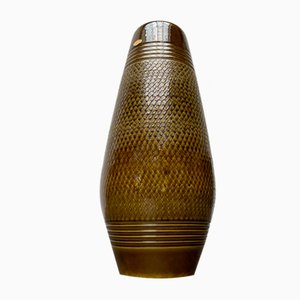 Jarrón de suelo WGP de cerámica de Alemania Occidental Mid-Century de Bay Keramik, años 60