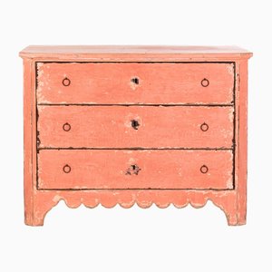 Spanish Chest of Drawers in Pink