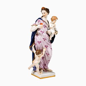 Meissen Group Allégorie The Love attribué à JJ Kaendler, Allemagne, 1900s