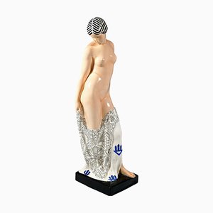 Grande Figurine Allégorie de la Beauté Helena Art Déco de Goldscheider, 1925