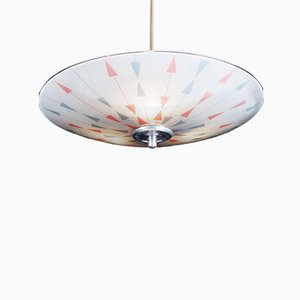 Czech Mid-Century Pendant Lamp, 1958